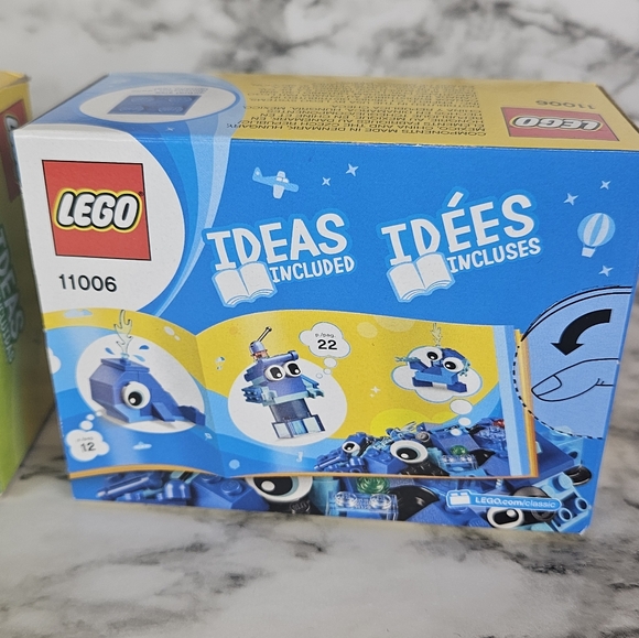 New in Box Set of Lego Creative Green and Blue Blocks #11006 and #11007 - Picture 6 of 8